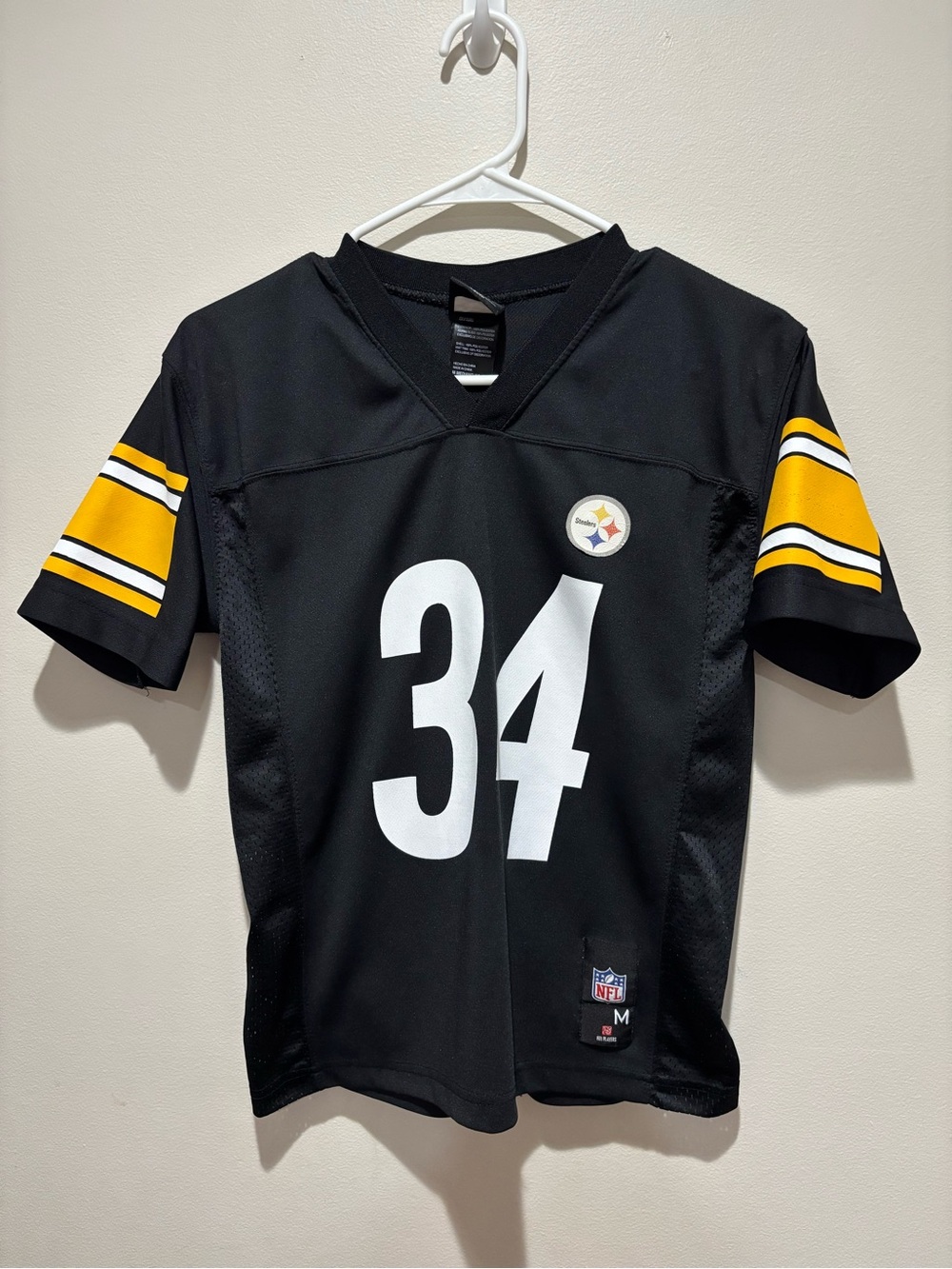 NFL Pittsburgh Steelers Rashard Mendenhall #34 Football Jersey Youth Medium